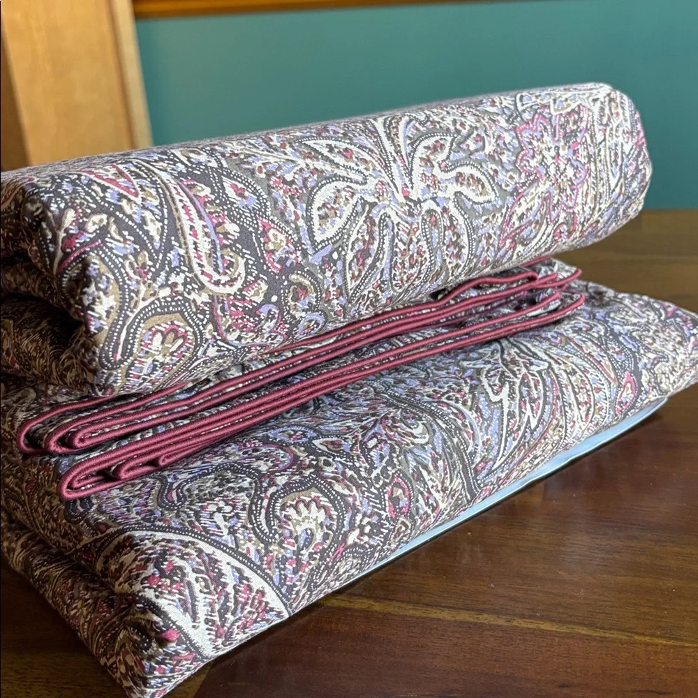 LAUREN Ralph Lauren King Duvet Cover Set - HALLIE - Paisley - brand new